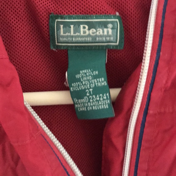 L.L. Bean toddler unisex raincoat - Picture 2 of 5